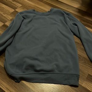 Blue sweatshirt